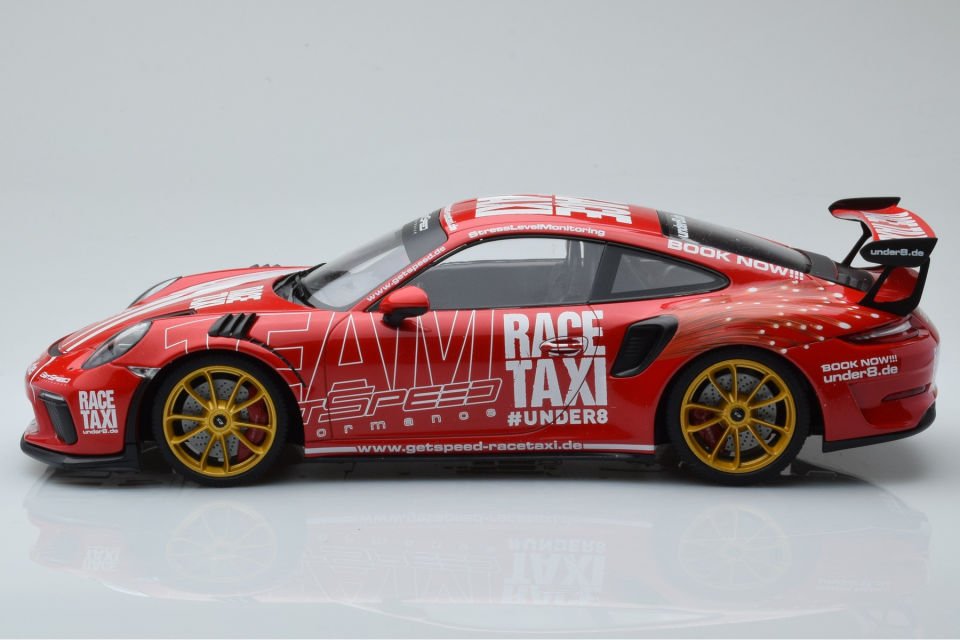 MINICHAMPS PORSCHE 991 GT3 RS RACE TAXI 2019 1:18 (155068227)