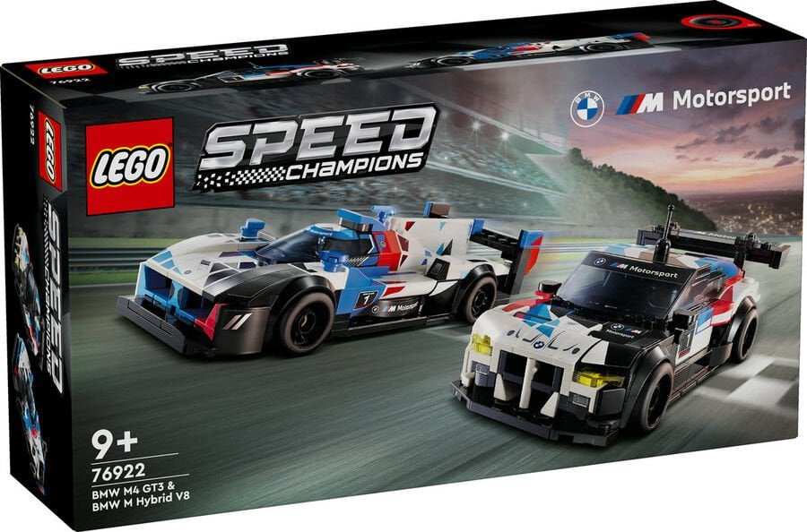 LEGO SPEED CHAMPIONS BMW M4 GT3-BMW HYBRID V8 (76922)