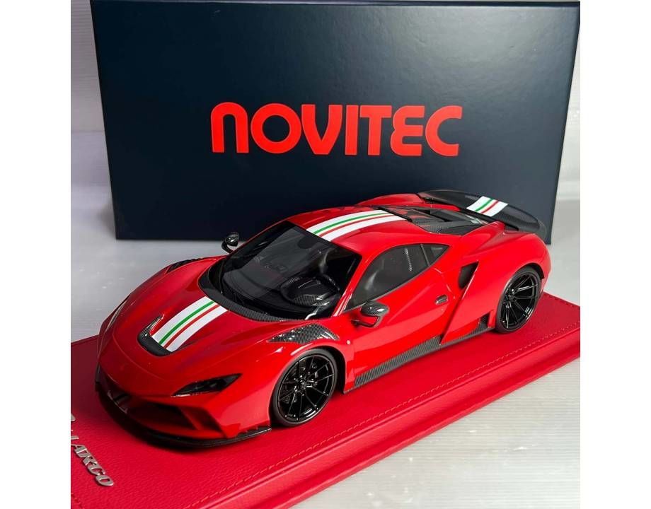 NOVITEC FERRARI F8 N-LARGO 1:18 (84304) 1/20 LIMITED