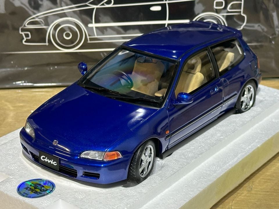 LCD MODEL HONDA CIVIC SIR II EG6 VTEC 1993 1:18