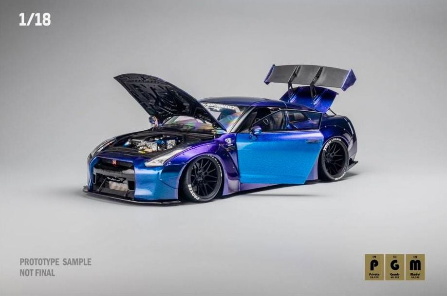 PGM LBW NISSAN SKYLINE GTR R35 1:18