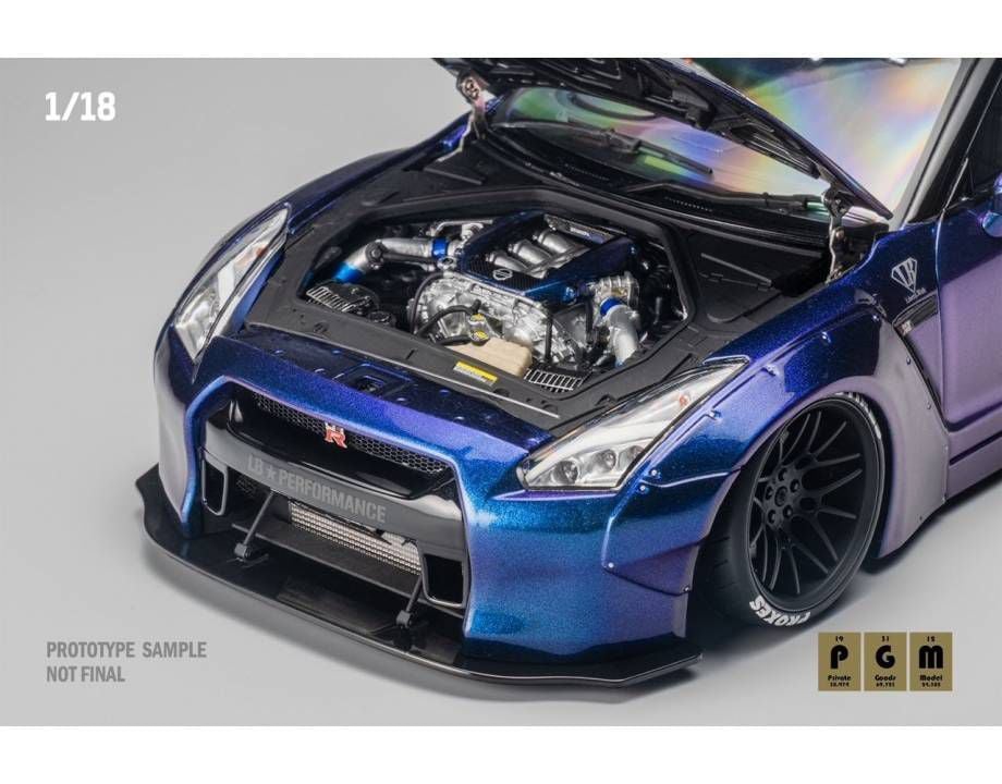 PGM LBW NISSAN SKYLINE GTR R35 1:18