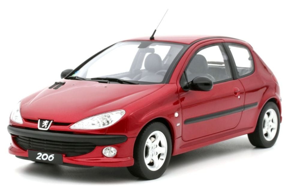 OTTO PEUGEOT 206 S16 1999 (OT1039) 1:18