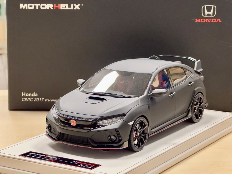 MOTORHELİX 1:18 HONDA CİVİC TYPER 2017 (RESİN SERİES) LİMİTED