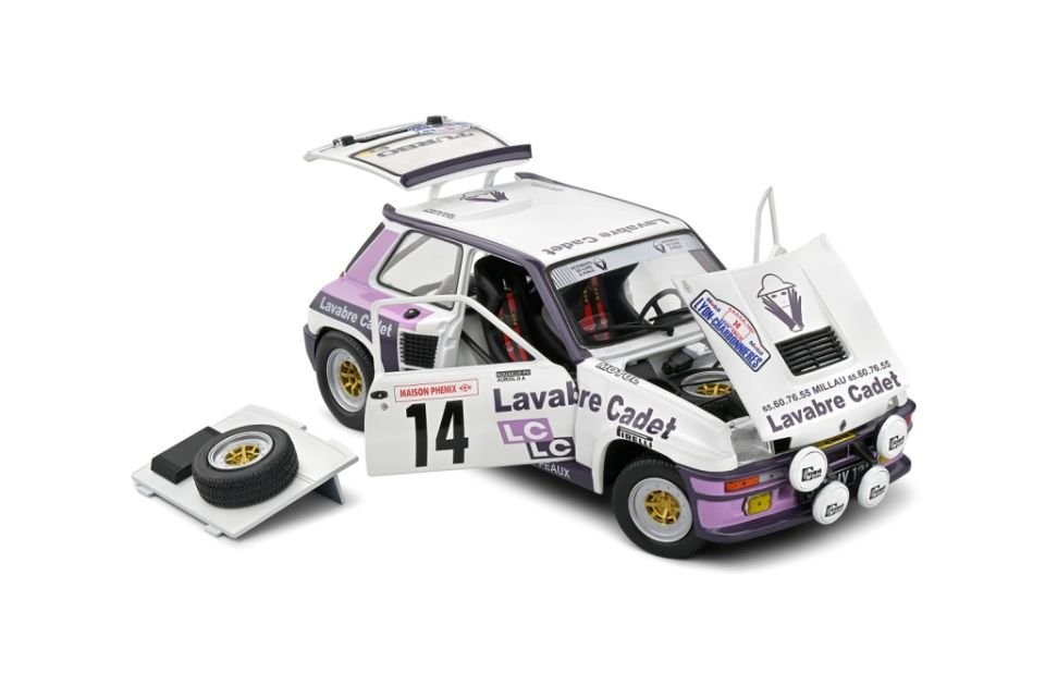 SOLIDO RENAULT 5 TURBO #14 1983 1:18 (S1801313)