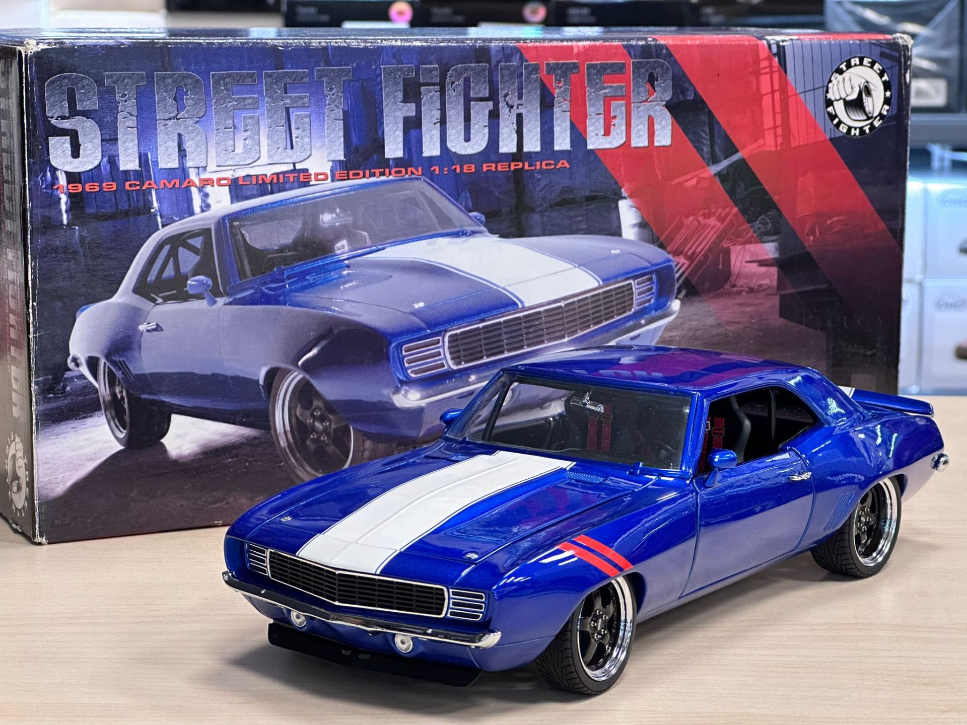 GMP 1:18 CHEVROLET CAMARO STREET FİGHTER 1969 LİMİTED