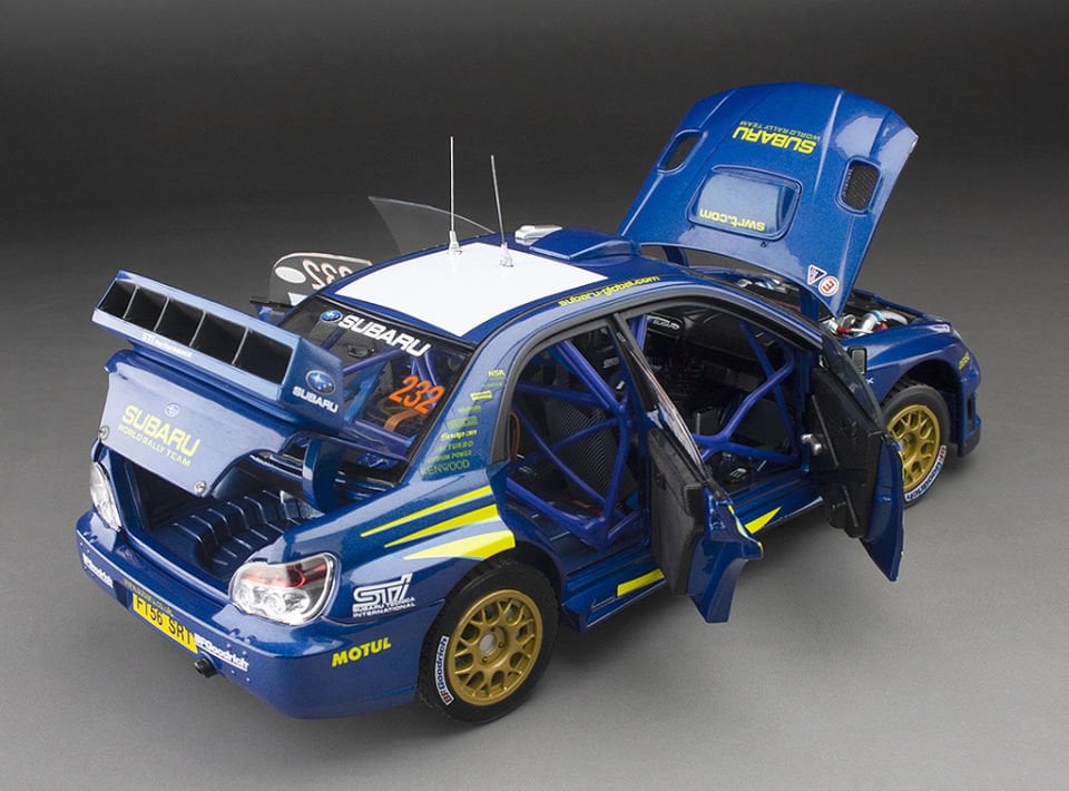 SUN STAR SUBARU İMPREZA WRC07 5583 GOODWOOD FESTİVAL OF SPEED 2007 1:18