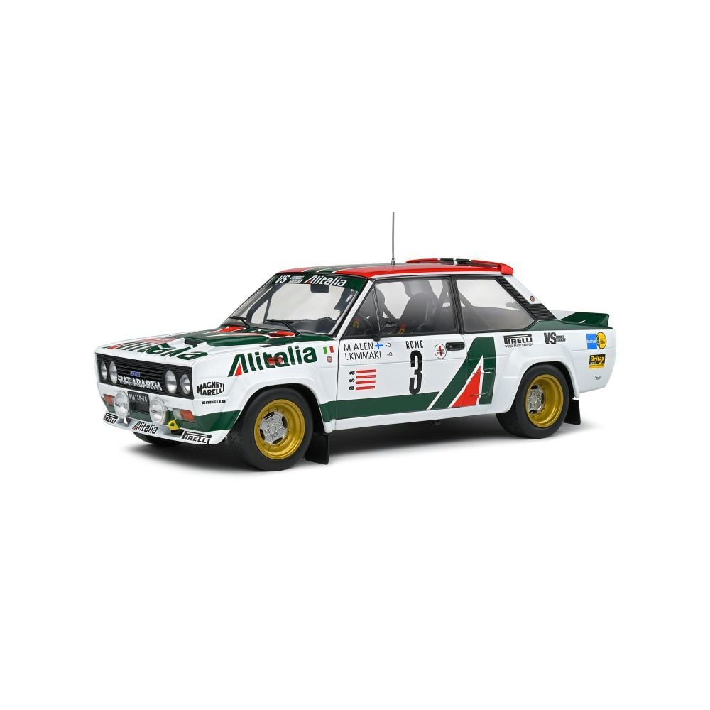 SOLIDO FIAT 131 ABARTH RALLY MONTE CARLO 1979 A.MARKKU / K.IKKA #3 1:18