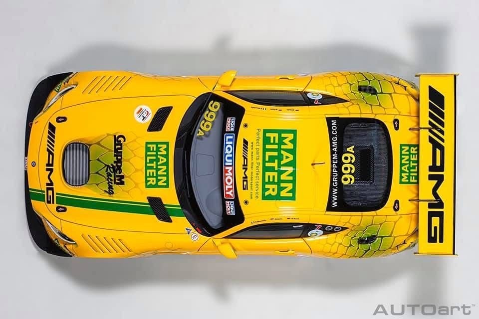 AUTOART 1:18 MERCEDES-AMG GT3 TEAM GRUPPE M RACING BATHURST 12 HOUR 2019 M.BUHK/R.MARCIELLM.GOETZ 81931