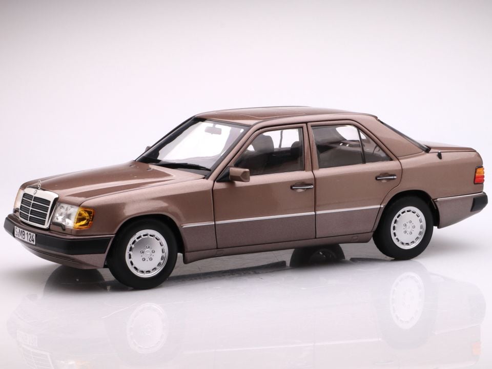 NOREV MERCEDES BENZ 230 E W124 1989-1993 ROSEWOOD 1:18