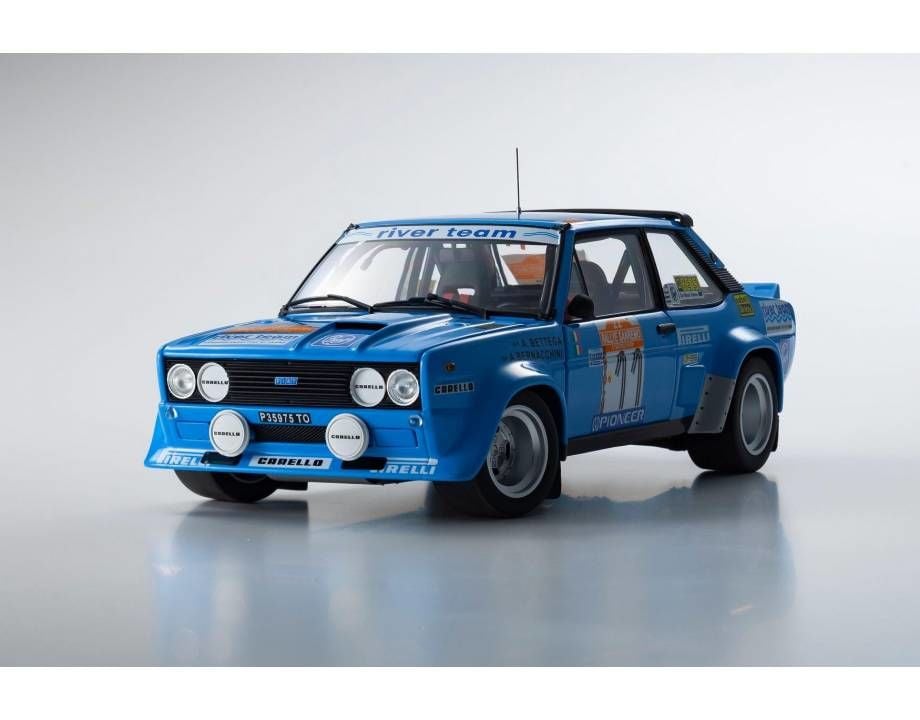 KYOSHO FIAT 131 ABARTH SANREMO RALLY 11 1983 (08376C) 1:18