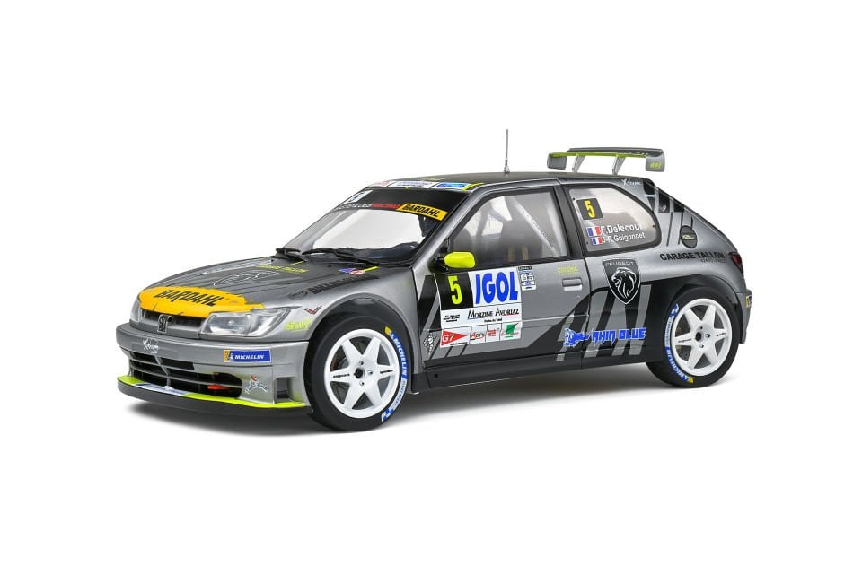 SOLIDO PEUGEOT 306 MAXI 5 RALLY DU MONT BLANC 2021 1:18