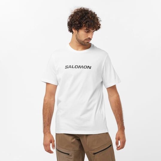 SALOMON Sal Logo Performance SS Tee Erkek Kısa Kollu T-Shirt