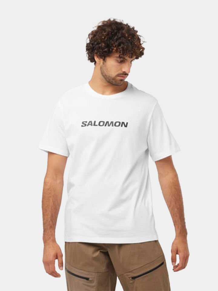 SALOMON Sal Logo Performance SS Tee Erkek Kısa Kollu T-Shirt