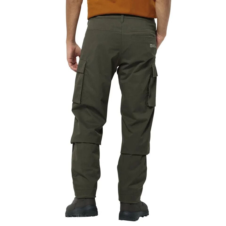 JACK WOLFSKIN ERKEK OUTDOOR PANTOLONU ARCTIC ROAD CARGO M island moss - 56