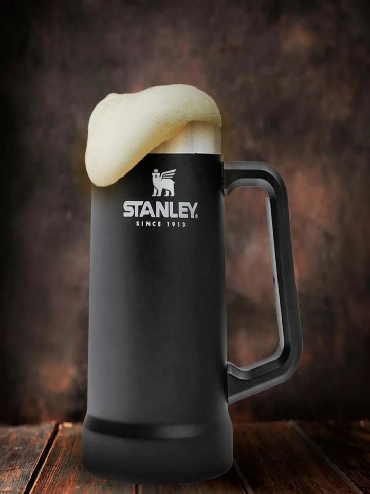 STANLEY UNISEX AKSESUAR STAN ADV 24OZ VAC STEIN M.BLACK EU SYH - 0,70 LT