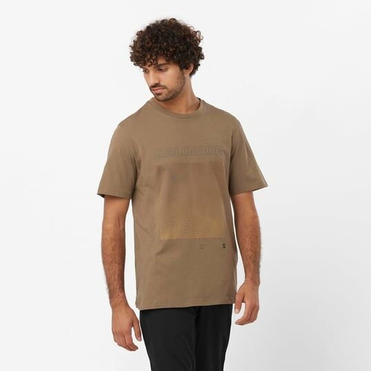 SALOMON Graphic SS Tee Erkek Kısa Kollu T-Shirt
