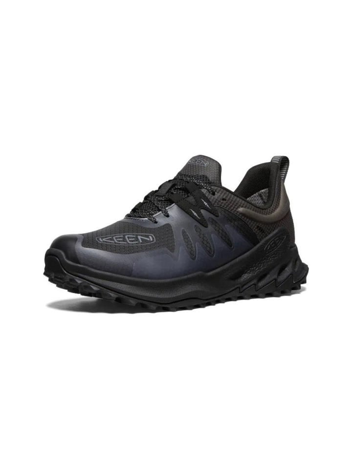 KEEN ERKEK AYAKKABI ZIONIC WP - SU GEÇIRMEZ ERKEK YÜRÜYÜŞ AYAKKABISI BLACK/STEEL GREY - 44,5