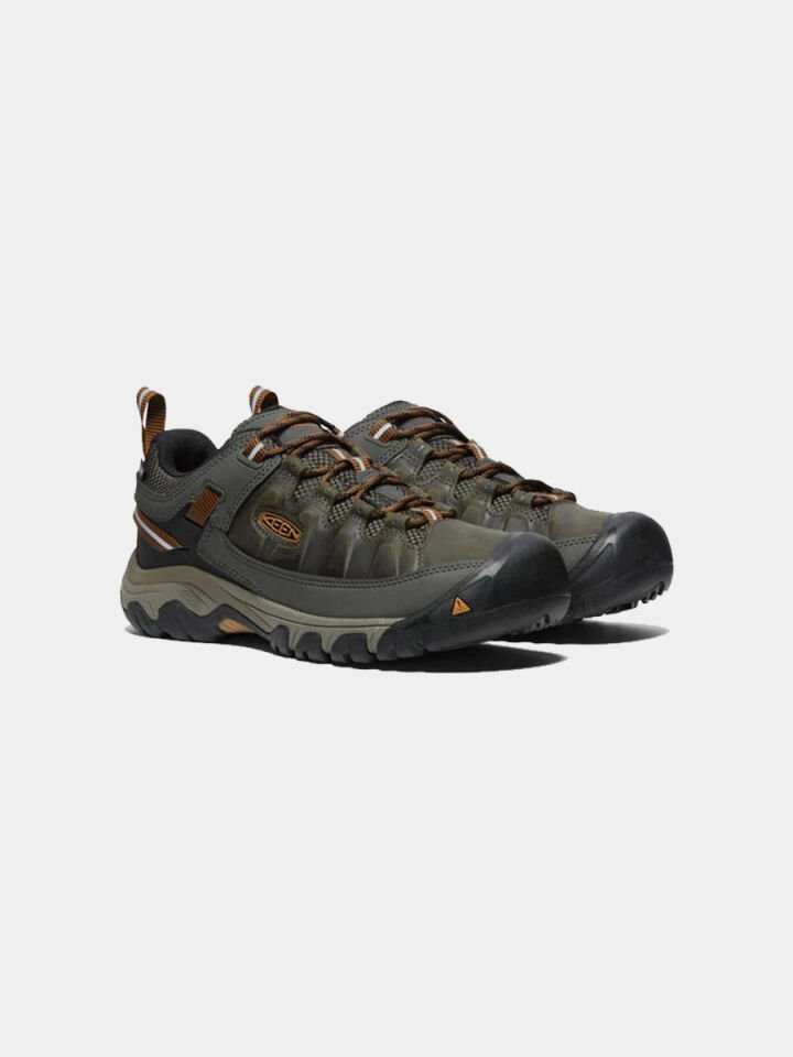 KEEN Targhee 3 Su Geçirmez Erkek Yarım Bot BLACK OLIVE-GOLDEN BROWN - 45