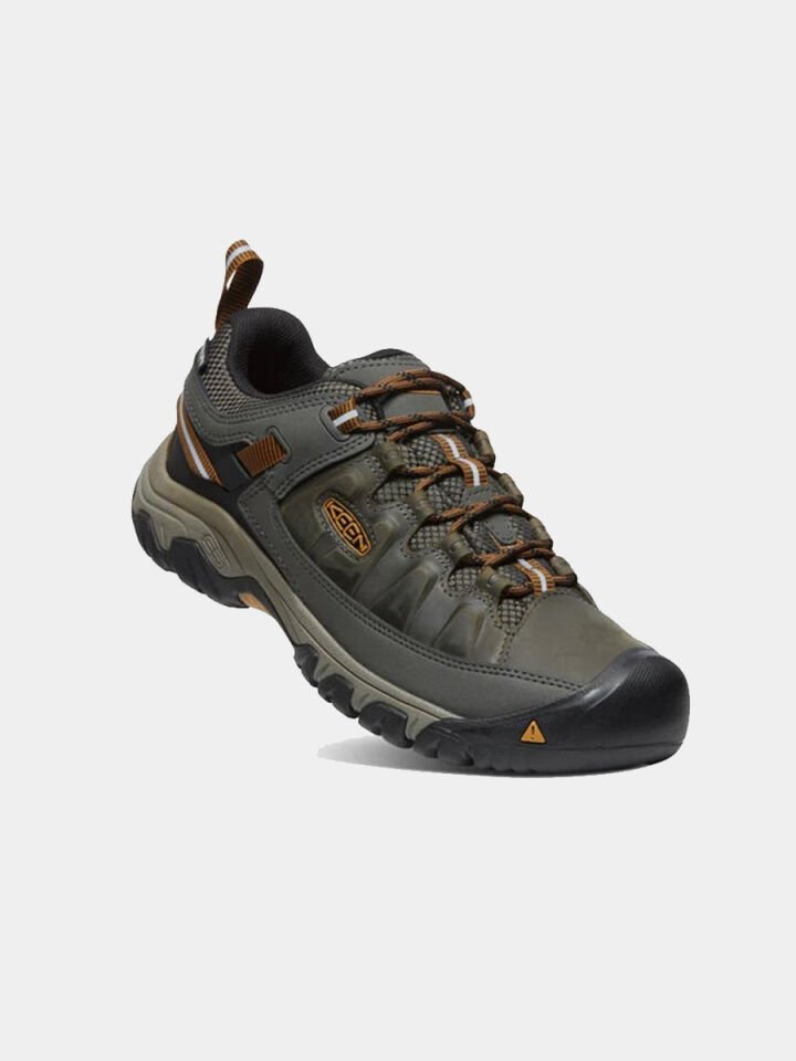 KEEN Targhee 3 Su Geçirmez Erkek Yarım Bot BLACK OLIVE-GOLDEN BROWN - 45