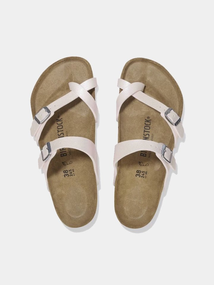 Birkenstock Mayari Bf Saffiano Iridescent Kadın Terlik