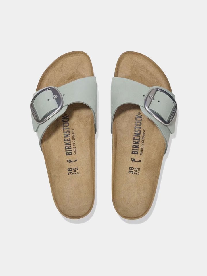 Birkenstock Madrid Big Buckle Nu Tek Bantlı Kadın Terlik