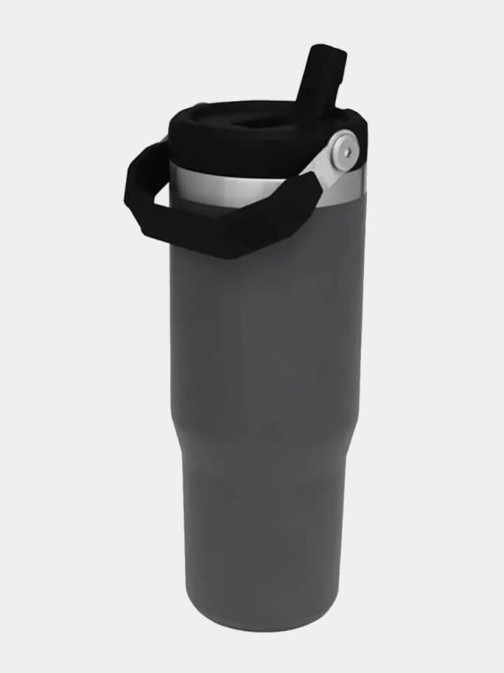 STAN 30OZ CLASSIC FLIP STRAW TUMB CHARCOAL EU FUME - 0,89 LT