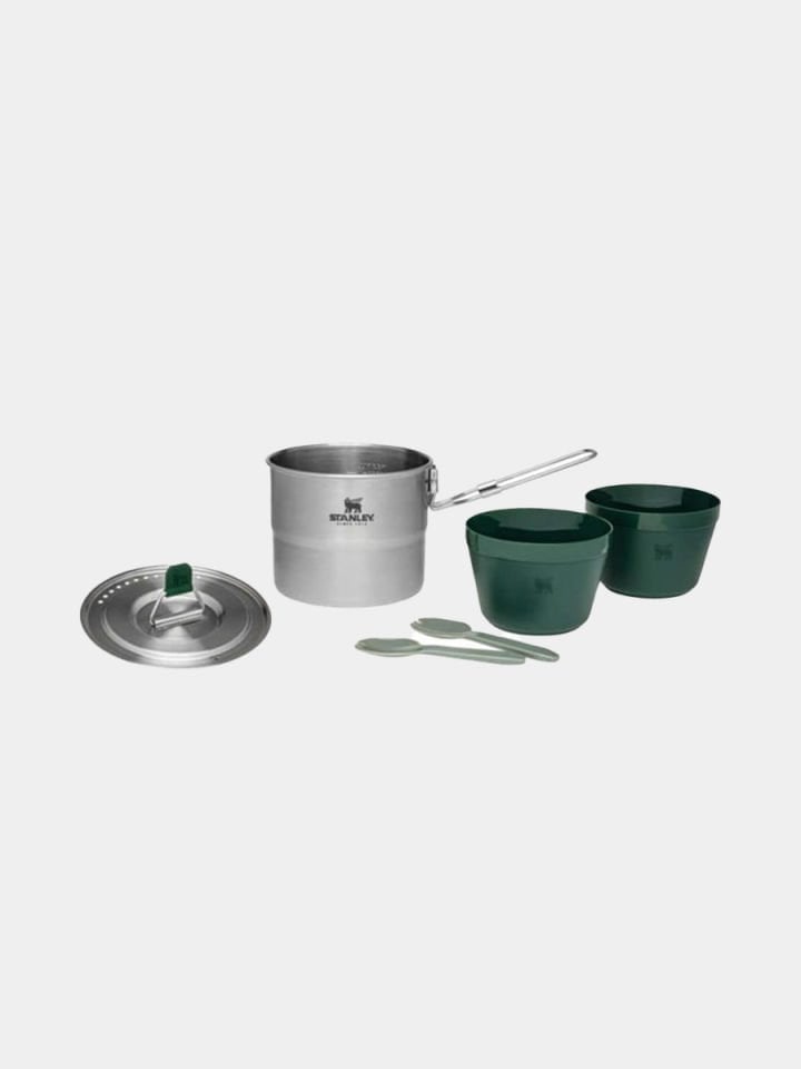 THE STAİNLESS STEEL COOK SET FOR TWO