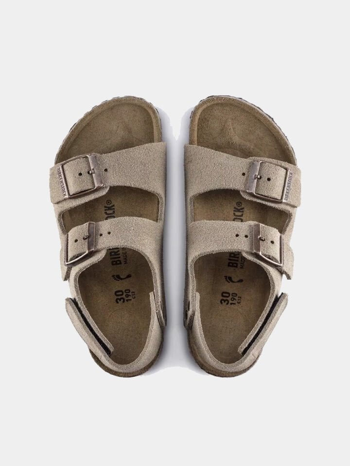 BIRKENSTOCK ÇOCUK CIFT BANTLI MILANO KIDS VL TAUPE - 34