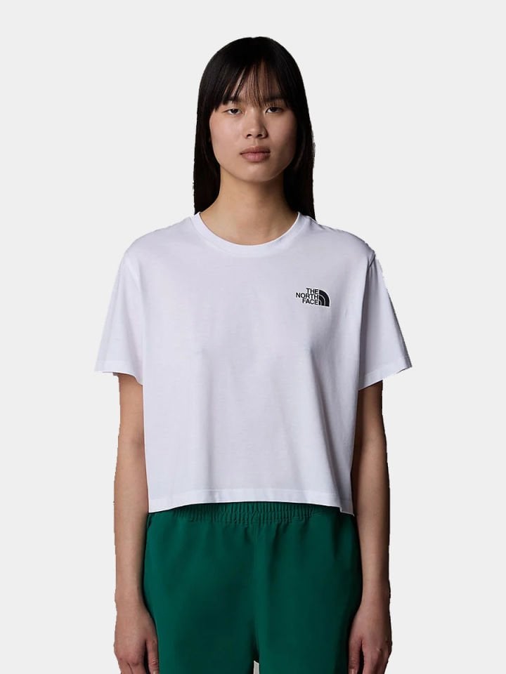 The North Face W Simple Dome Cropped Relaxed Tee Kadın T-Shirt