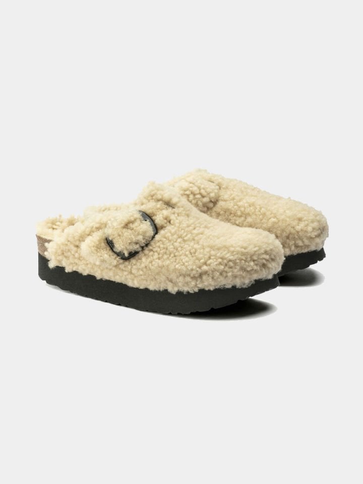 BIRKENSTOCK  TERLİK BOSTON BIG BUCKLE PLATFORM LAF
