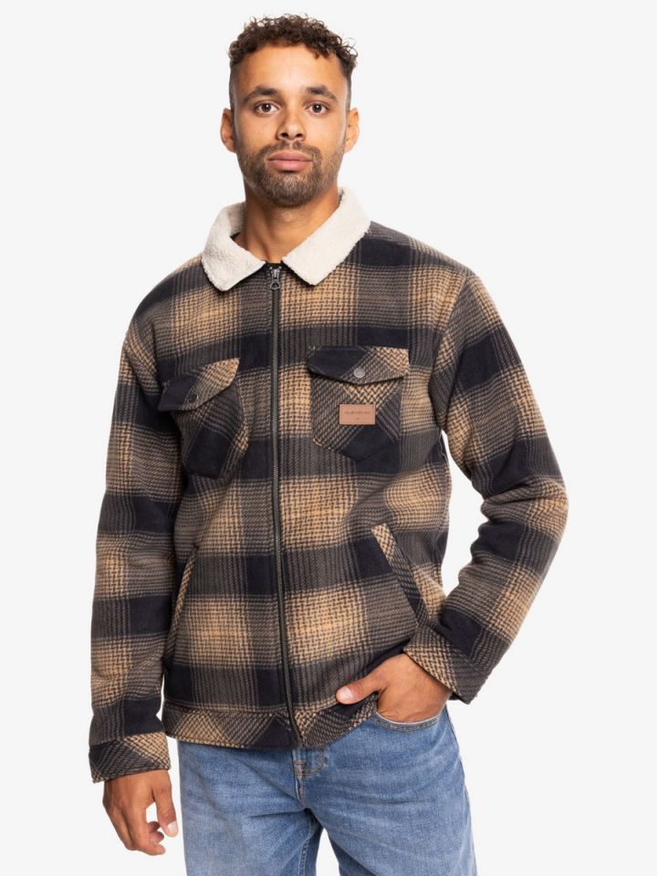 QUIKSILVER ERKEK CEKET TOLALA TANNIN DECK PLAID - XL