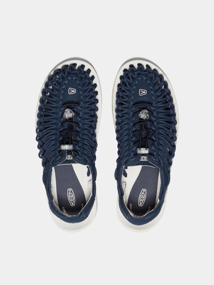 KEEN ERKEK SANDALET UNEEK CANVAS - ERKEK SANDALET NAVY-BIRCH - 45