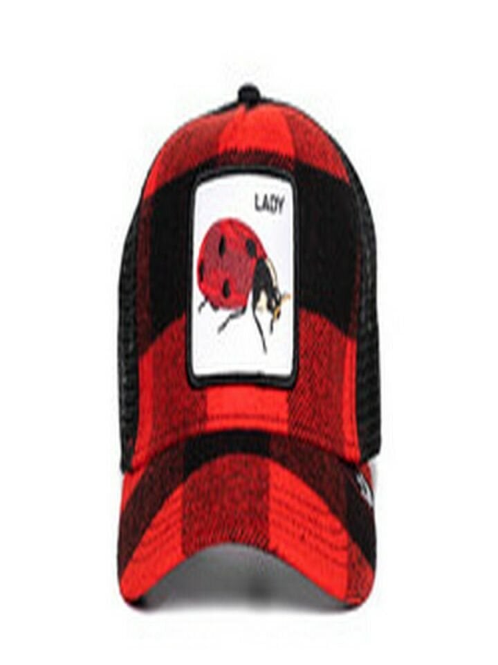 GOORIN BROSS UNISEX ŞAPKA 101-0287 Plaidy Bug Red - STD