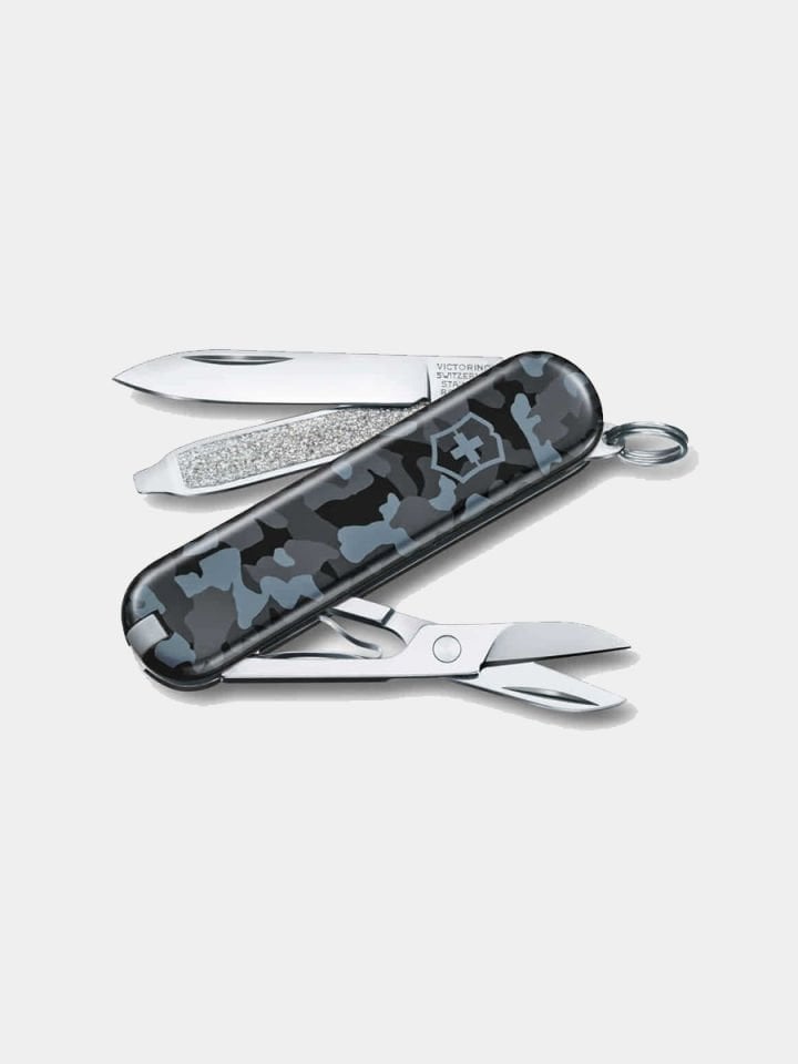 VICTORINOX Klasik 58 MM Lacivert Kamuflaj Çakı