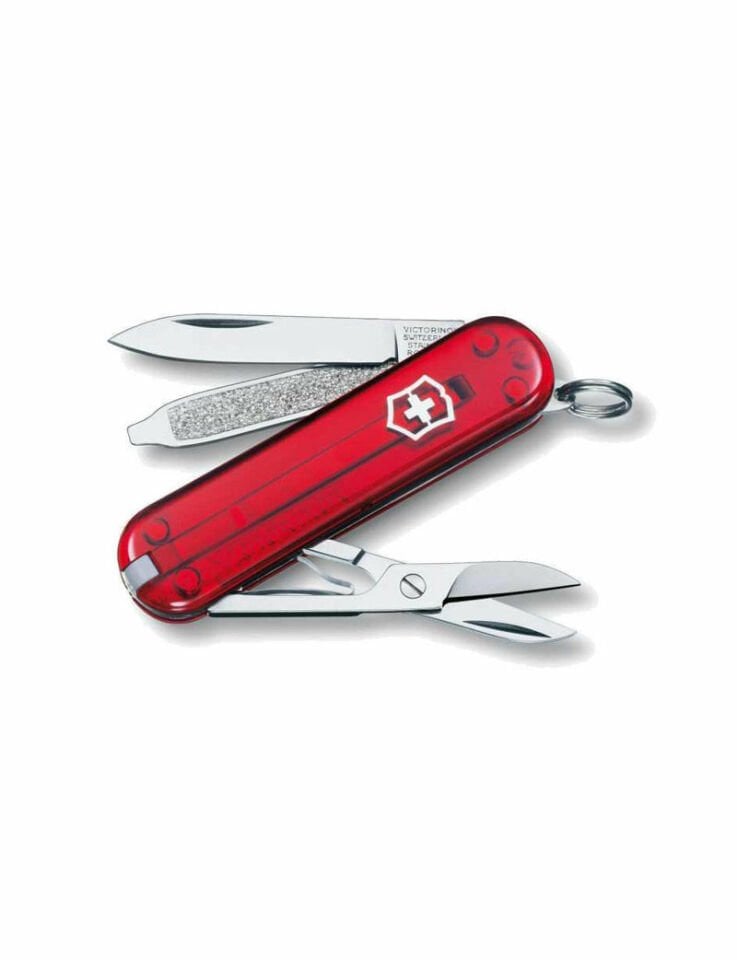 VICTORINOX UNISEX AKSESUAR VICT.ÇAKI ŞEFFAFKIRMIZI EOS !