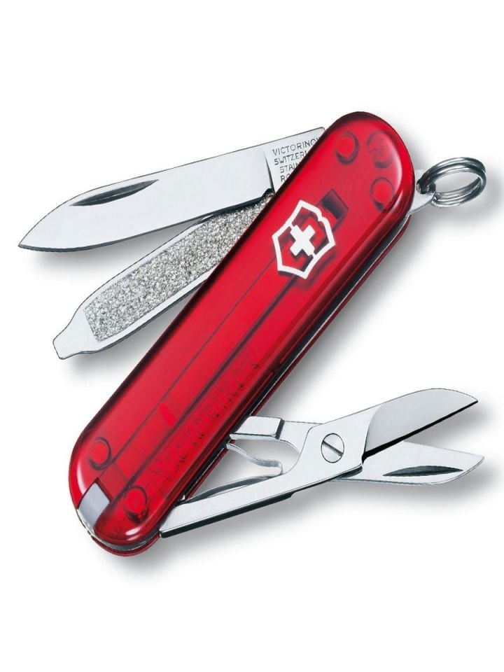 VICTORINOX UNISEX AKSESUAR VICT.ÇAKI ŞEFFAFKIRMIZI EOS !