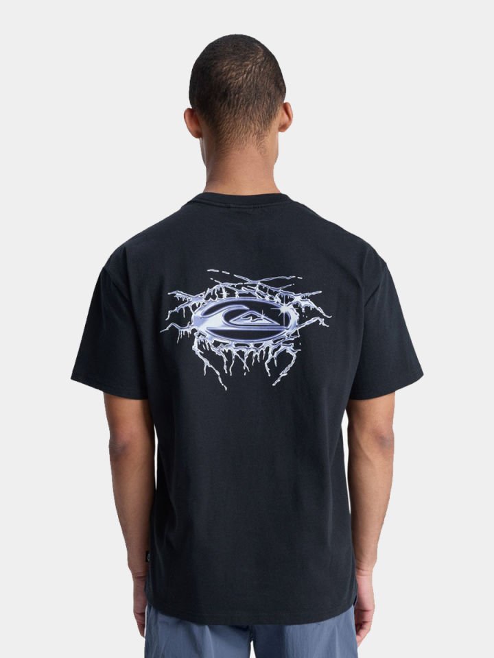 QUIKSILVER Mercury Chrome Lightning Tee Erkek T-Shirt