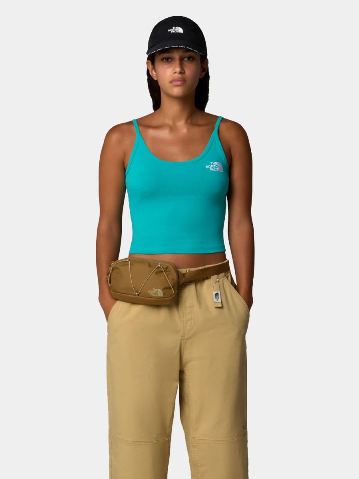 The North Face W Simple Dome Slim Crop Tank Kadın T-Shirt
