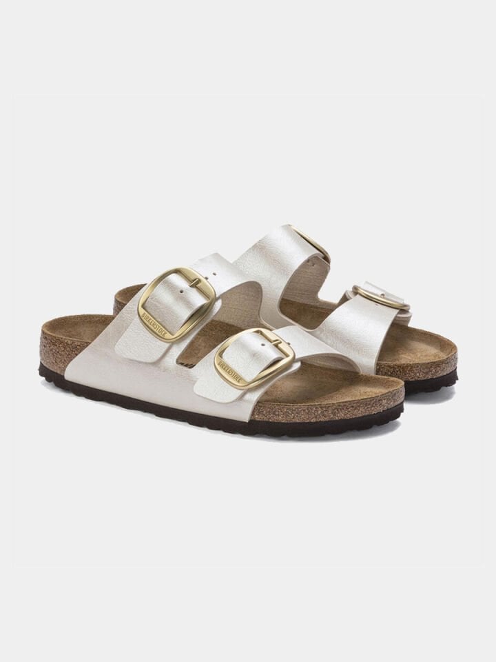 BIRKENSTOCK KADIN CIFT BANTLI ARIZONA BIG BUCKLE BF GRACEFUL TAUPE - 40