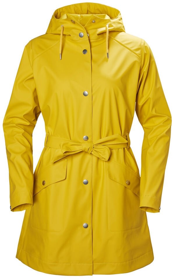 HELLY HANSEN KADIN YAĞMURLUK HELLY HANSEN  W KIRKWALL II YAĞMUR COAT PALTO Essential Yellow - S