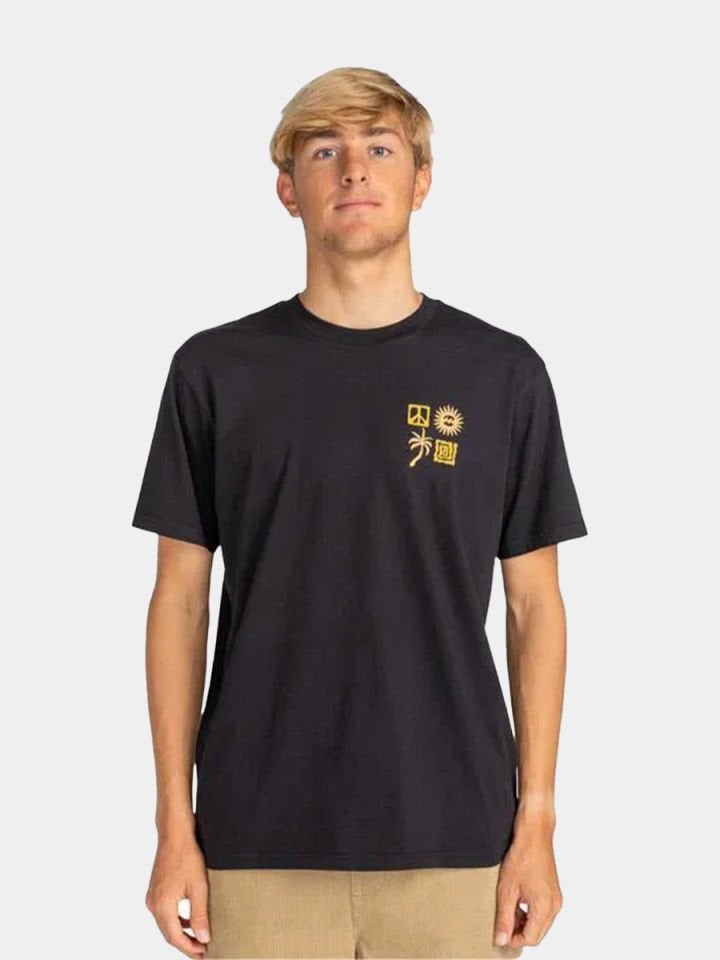 SIDE SHOT  TEES BLK