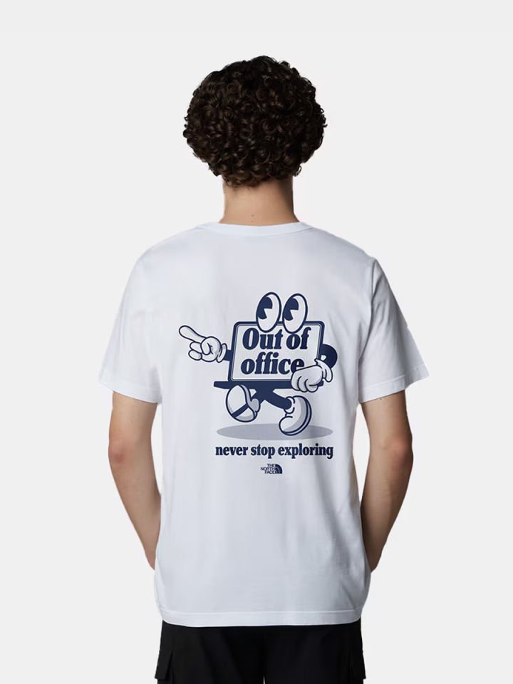The North Face Cartoon Logo Relaxed Tee Erkek T-Shirt