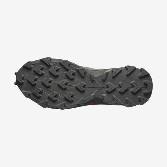 SALOMON Supercross 4 Gore-Tex Erkek Outdoor Koşu Ayakkabısı Metal/White Pepper/SEDONA SAGE - 46