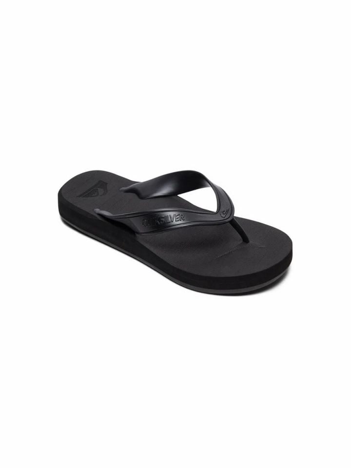 QUIKSILVER ERKEK FLIP FLOP CARVER II DELUX M SNDL BLACK/BLACK/BROWN - 7(40)