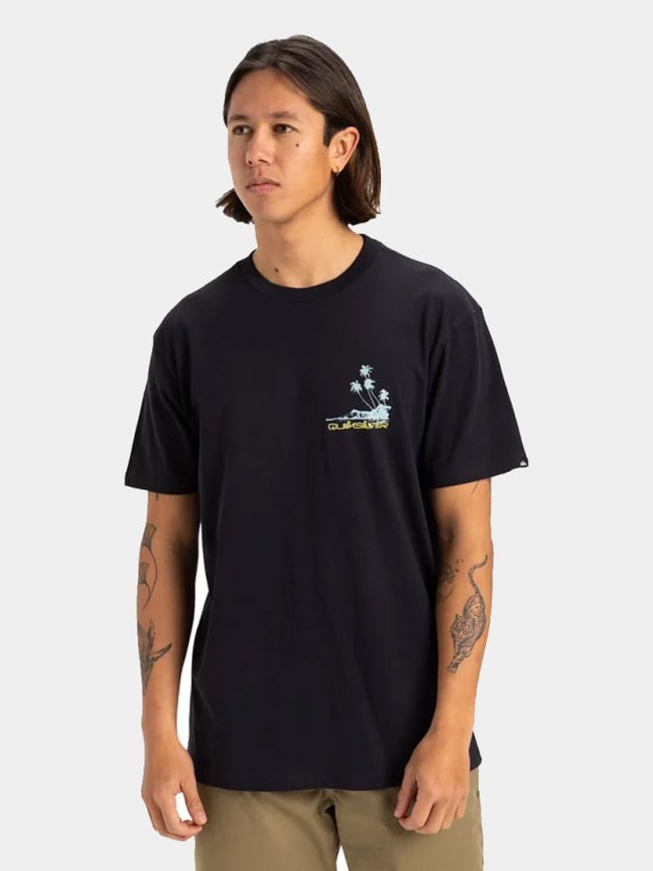 Quicksilver Palm Lines Ss Erkek T-Shirt