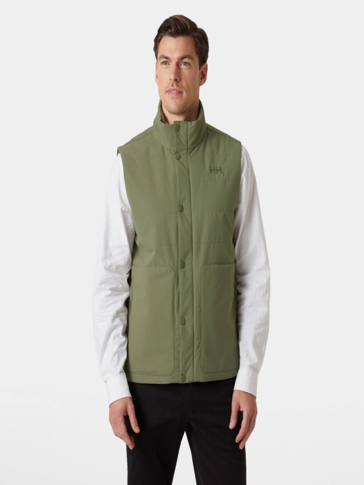 HELLY HANSEN Escape Insulated Erkek Yelek GREEN - M