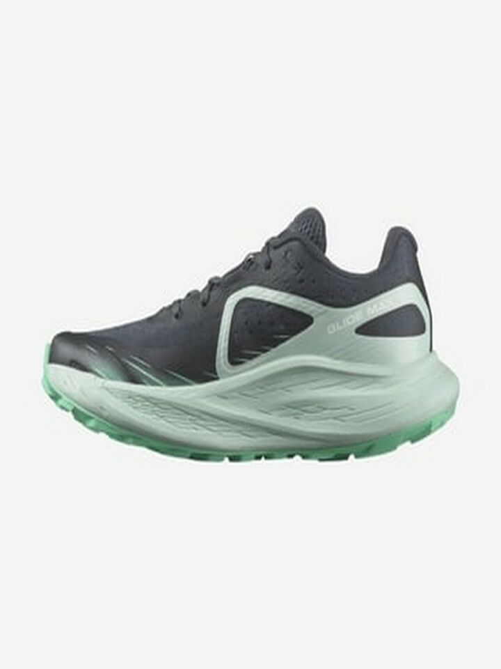 SALOMON Glide Max Tr Kadın Outdoor Koşu Ayakkabısı Ebony-Blue Haze-Cockatoo - 38