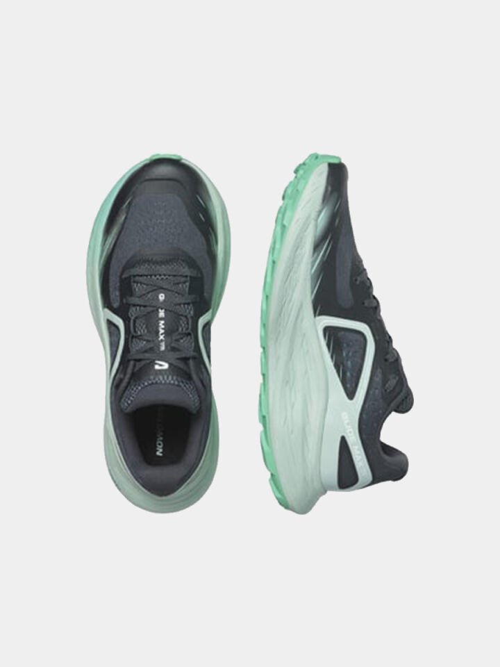 SALOMON Glide Max Tr Kadın Outdoor Koşu Ayakkabısı Ebony-Blue Haze-Cockatoo - 38