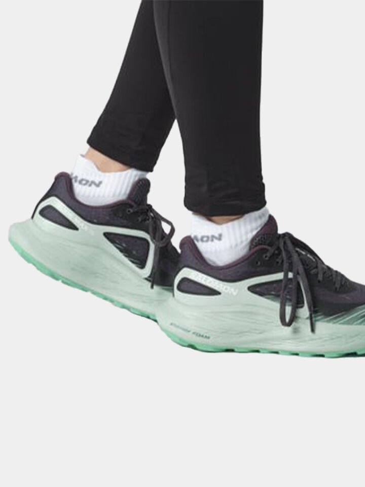 SALOMON Glide Max Tr Kadın Outdoor Koşu Ayakkabısı Ebony-Blue Haze-Cockatoo - 38
